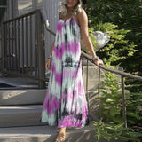 Quality Loose Tie-dye Print Long