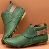 Large-Size Women's Boots 2025 Autumn And Winter Short-Clinity Velo Sticker Women's Boots Low And Martin