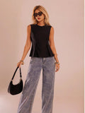 Temperament Blouse Casual Sleeveless