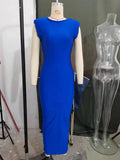 Zingj Women's Sexy Tight Back Hollow Design Dress Street Fashion Temperament Waist Dress