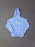 Brand Printed Street Men's And Women's Loose Basic Hooded Sweater Leisure Sweater