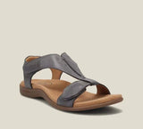 Lady Plus-Size Flat-Bottomed Sandals 43 Large-Size Casual Flat-Bottomed Fish-Billed Sandals