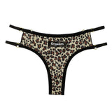 T-Pants Women's Sports Fitness Non-Scaring Tide Metal Emptiness Sexy Hottie T-BACK Large Code
