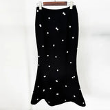 New Star Fashion Leek Tling Suit Jacket Fish Tail Long Skirt