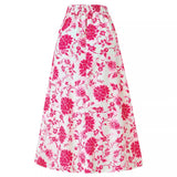 Hot Selling Independent Research And Development Dress In The United States Station Print Casual Waist Clear Fresh Air