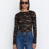 Lace Revesper Perspectives Long Sleeve New Autumn Fashion Swear