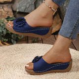 Slopes And Slippers Women 2025 Summer New Hollow Explosion Sandals Women Lightly Wear