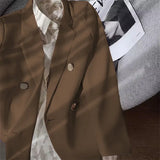 Zingj And Autumn Small Suit Jacket Female 2024 New Korean Version Net Red Temperament Small Purple Pink Suit