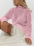 2025 New Hollow Sweater Women Wind Soft Loose Knitted Long-Sleeved Cover