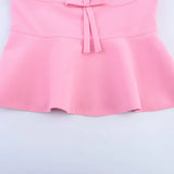Women's Clothing INS Net Red Blasting Bow Trim