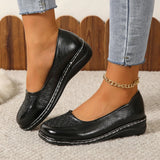 And Elderly Casual Shoes New Soft-Soled Anti-Slip Grandmother Shoes Light-Mouthed Mother Shoes 42 Large Women's