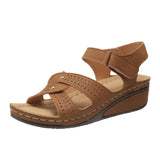 Summer New Large-Size Casual Sandals Roman Wind Women's Shoes Women's Slope