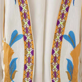 Women's Clothing 2025 Summer New External Fashion Retro Embroidery