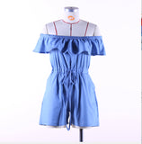 Straight Hair Women's Summer Dress New One-Word Flying Flying Sleeve With Lotus Leaf Side Pocket