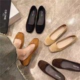 Evening Wind Gentle Shoes Flat Sole Single Shoes Women New Spring And Summer French Soft Soles Pregnant Beans