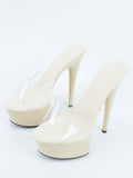 Zingj Car Model Wedding Spring Summer Party Breathable Stylish Nightclub Stiletto Sky High