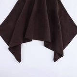 Women's Explosive Fashion Casual Asymmetric Knitted Cloak