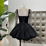 French Temperament Fashion Ball Chic To Tash Tat With Ballet Style Pure Desire Dress Dress