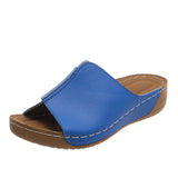 Wear Women's Shoes Comfortable Slope And Slippers Simple Size 2025 New Cool Drag