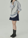 Girls Design A Sense Of Small Gentle And Comfortable Cold Literature Retro Wool-Blend Knitted Vest