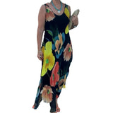 Dress Summer Dress Wide Shoulder