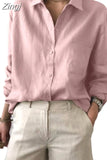 Solid Color Simple Fashion Shirt Women Tops 2023 Autumn Spring Long Sleeve Clothes Blusas Office Lady Chic Clothes