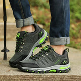 Outdoor Hiking Shoes Low-Top Couples Leisure Sneakers Hiking Cross-Country Shoes Large Size Men's And Women's