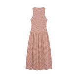 New Sleeveless-Less-Mocked Flute Dress