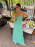 Summer New Breastless Backless Temperament To Take The Craft Elegant Ladies