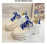 Dad Shoes Women's Small White Shoes 2025 Spring And Summer New Thick-Soled High-Fashion Women's Shoes Net Red Trend Casual