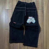 Wide-Leg Jeans Men Y2K Hip-Hop Harajuku High-Quality Street