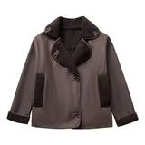 Women's Clothing Autumn And Winter New Loose Fur Warm Jacket Women's MLB Coat Cotton