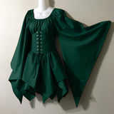 New Party Long-Sleeved Women's Renaissance Medieval Dress Festive