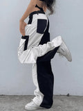 Patchwork Corduroy Cargo Pants- Outfit