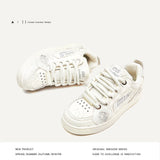 Shoes To Destroy The Aesthetics Of The National Style Designer Trendy Shoes Small White Shoes Men's Shoes White Shoes Bread Shoes Men's Shoes Men's