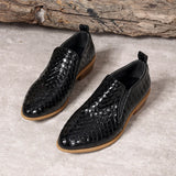 Coarse-Healing Women's Shoes One-Legged Retro Women's Shoes Size 43 Yards Spring And Autumn New