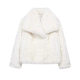 Imitation Fur Jacket Lady Loose Long-Sleeved Coat Toka Fox Hair In Autumn/Winter