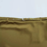 Women's Clothing INS Explosive Silk-Sense Texture With Belt