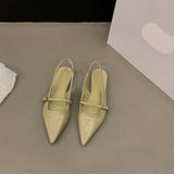 Point Summer Fairy Sandals Women 2025 New Temperament Niche With Head Lady