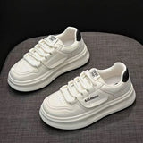 New Small White Shoes Autumn And Winter Anola Red Height Thick Background Small White Shoes Women Hit Light Board Shoes