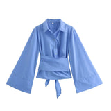 New Two-Color Two-Colored Lint T-Shirt