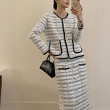 Selling Solid Women's Knitting Knitting Jacket High-Collar Sweater Loose