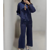 Folded Women's Line Dress Women Seven-Sleeved Small V-Neck Fashion Simple Temperament Commuting Long