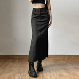Academia Side Slit Maxi