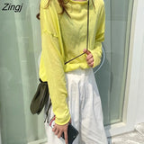 Women Summer All-match Skinny Sunproof O-neck Cute Candy Colors Fashion Korean Style Long Sleeve Tops Casual