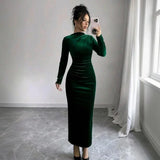 2025 New Women's Fashion Dress High Waist Thin Sexy Dress Dress