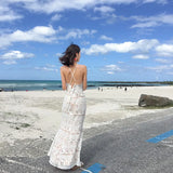 Zingj Beach Cross Fake Dress With Fishtail Dress Sexy Lace Bali Beach