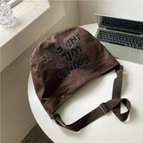Young Wild and Free Canvas Crossbody BagOutfit