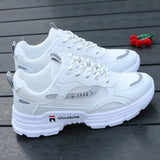 Dad Shoes Women In The Tide Of Spring And Summer New Mesh Shoes Flat Bottom Light Hollow Breathable Net Shoes Women's