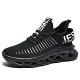 Spring Men's Casual Sneakers Men's Shoes Air Cushion Flying Mesh Fashion Trend